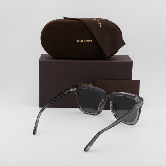 Tom Ford FT0969-K 20A Square Sunglasses - Grey/Smoke - Picture 8 of 8